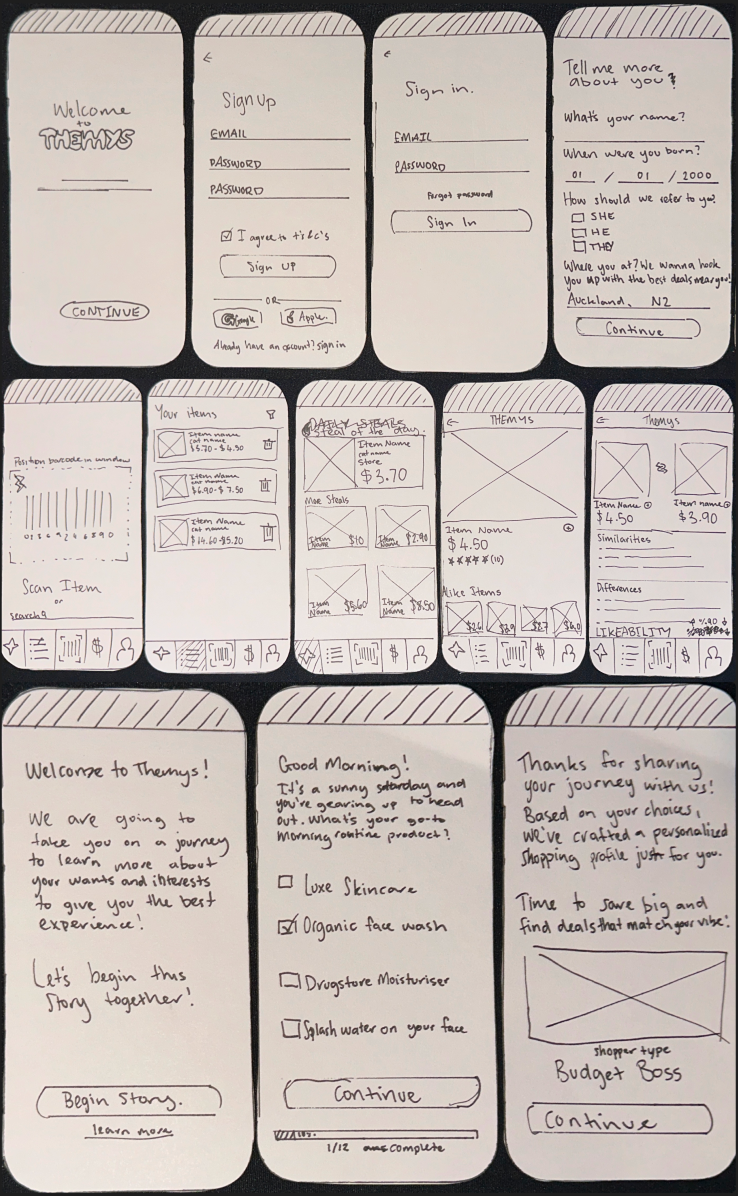 Paper Wireframes