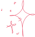 Scribbled Star